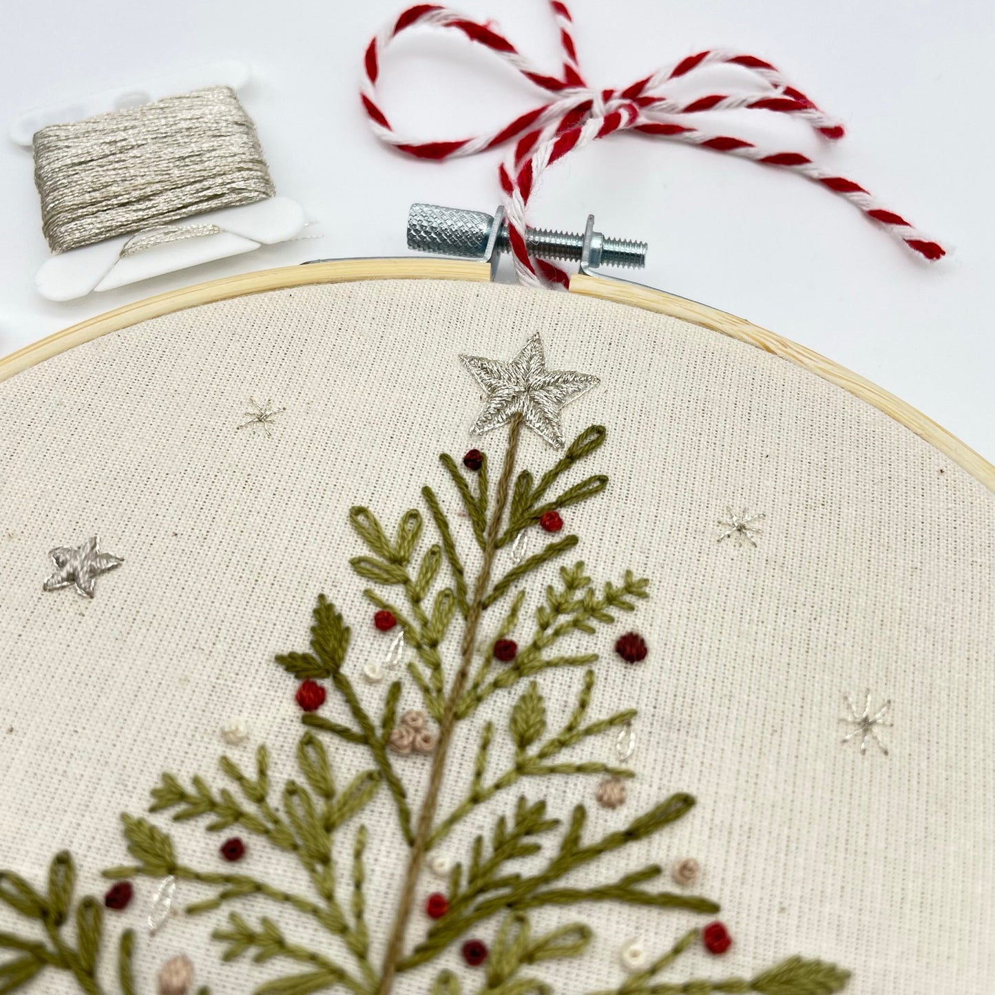 Christmas Tree Embroidery Kit