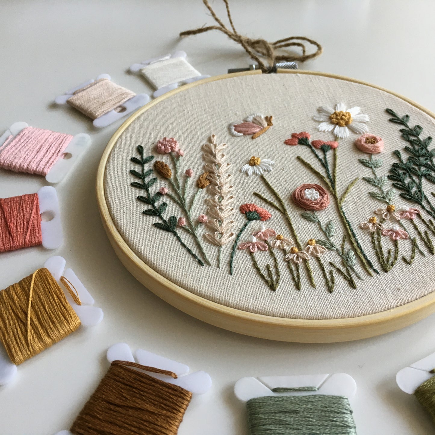 Wildflower Meadow Embroidery Kit