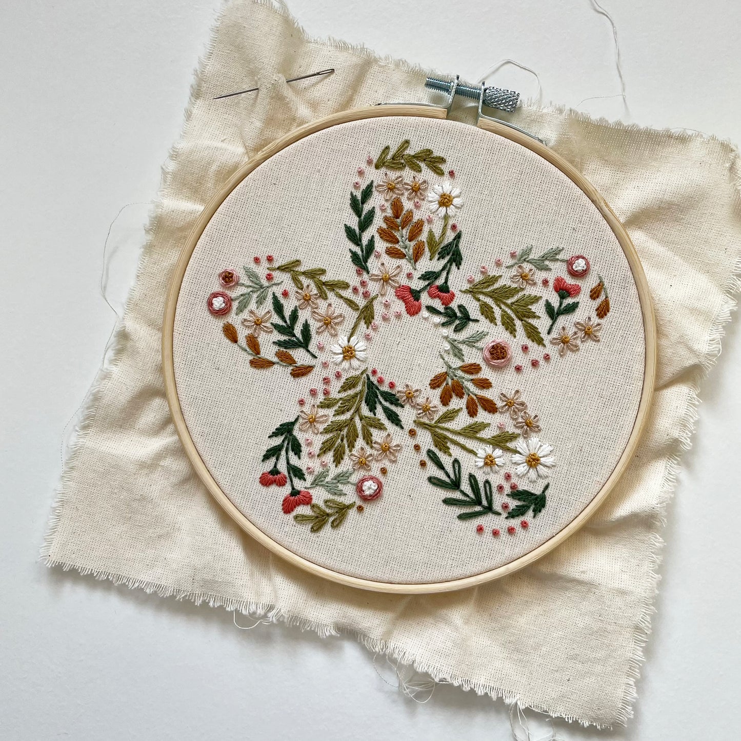 Wildflower Blossom Embroidery Kit