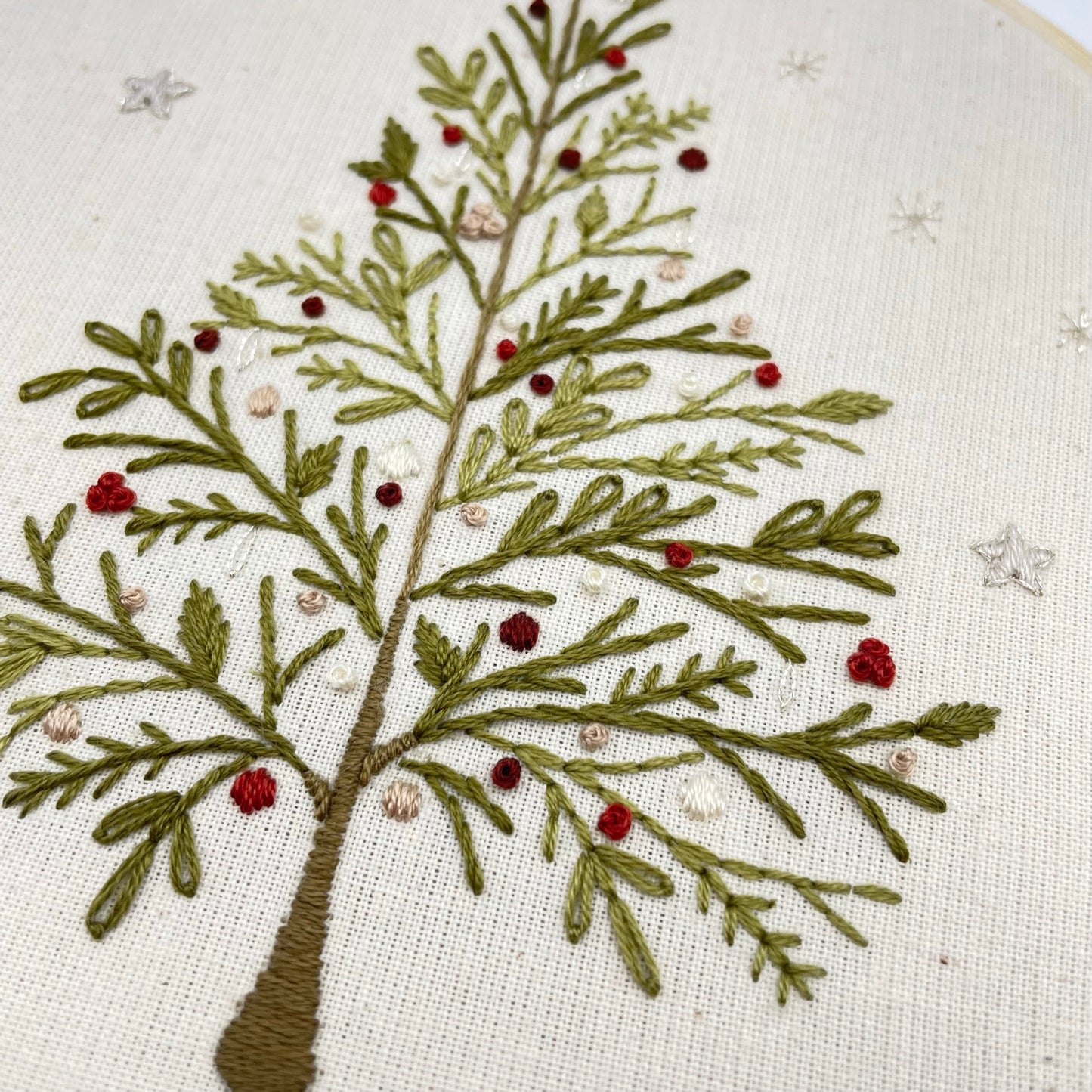 Christmas Tree Embroidery Kit