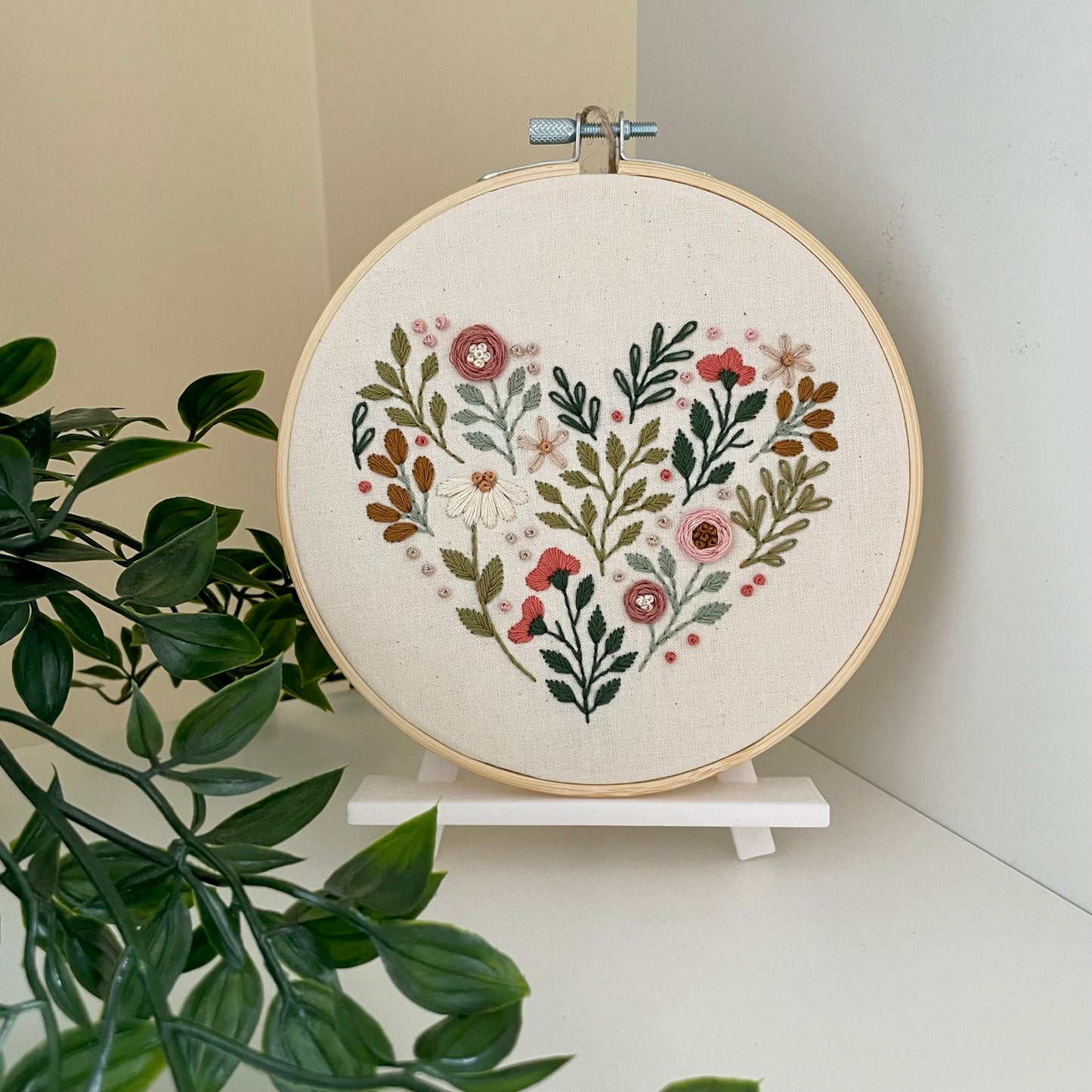 Wildflower Heart Embroidery Kit