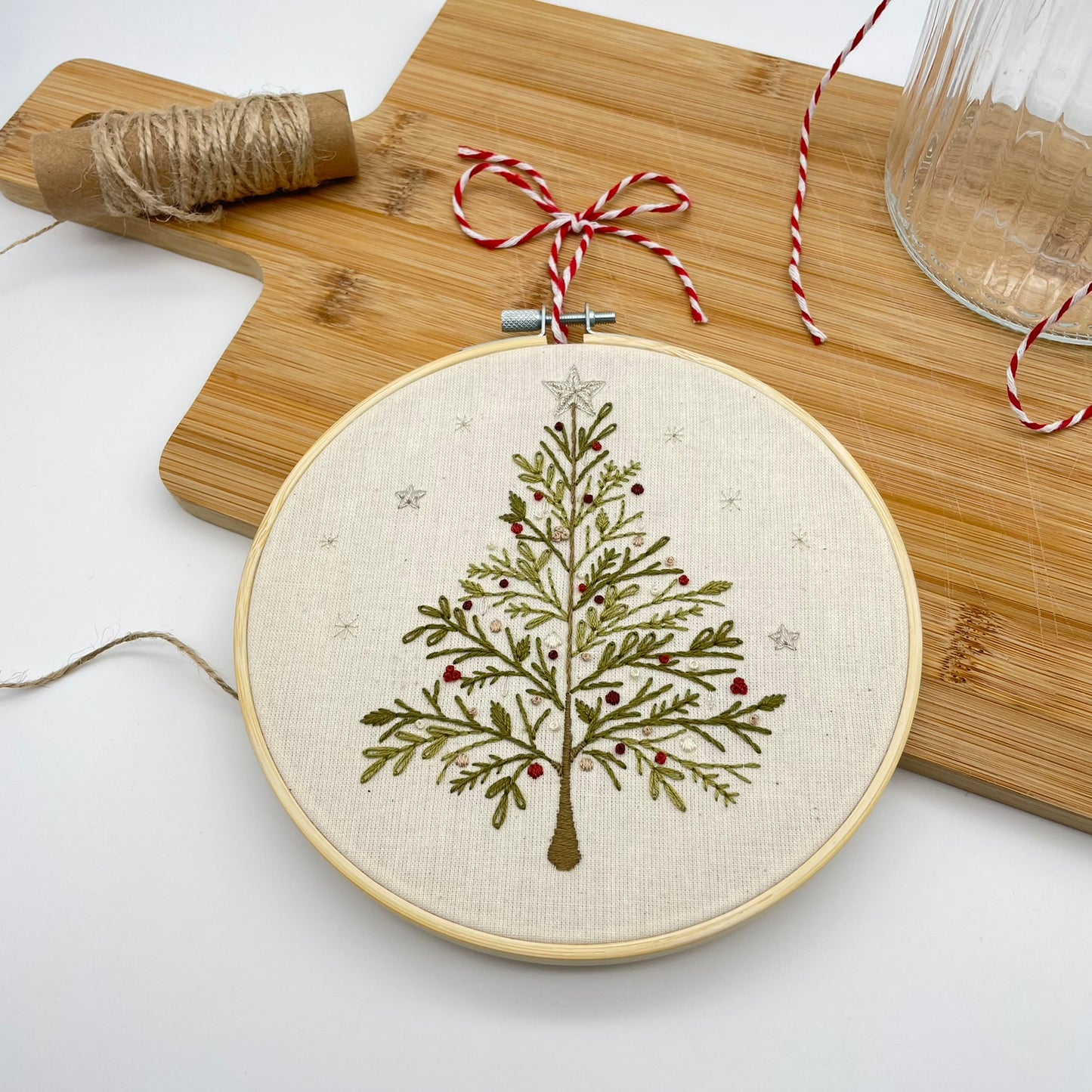 Christmas Tree Embroidery Kit