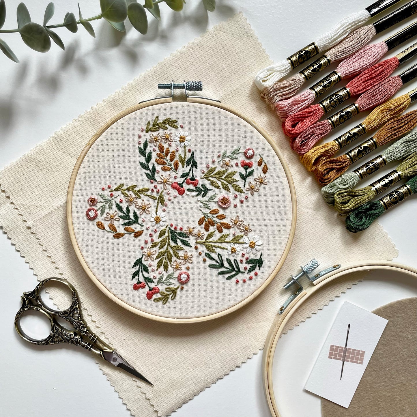 Wildflower Blossom Embroidery Kit