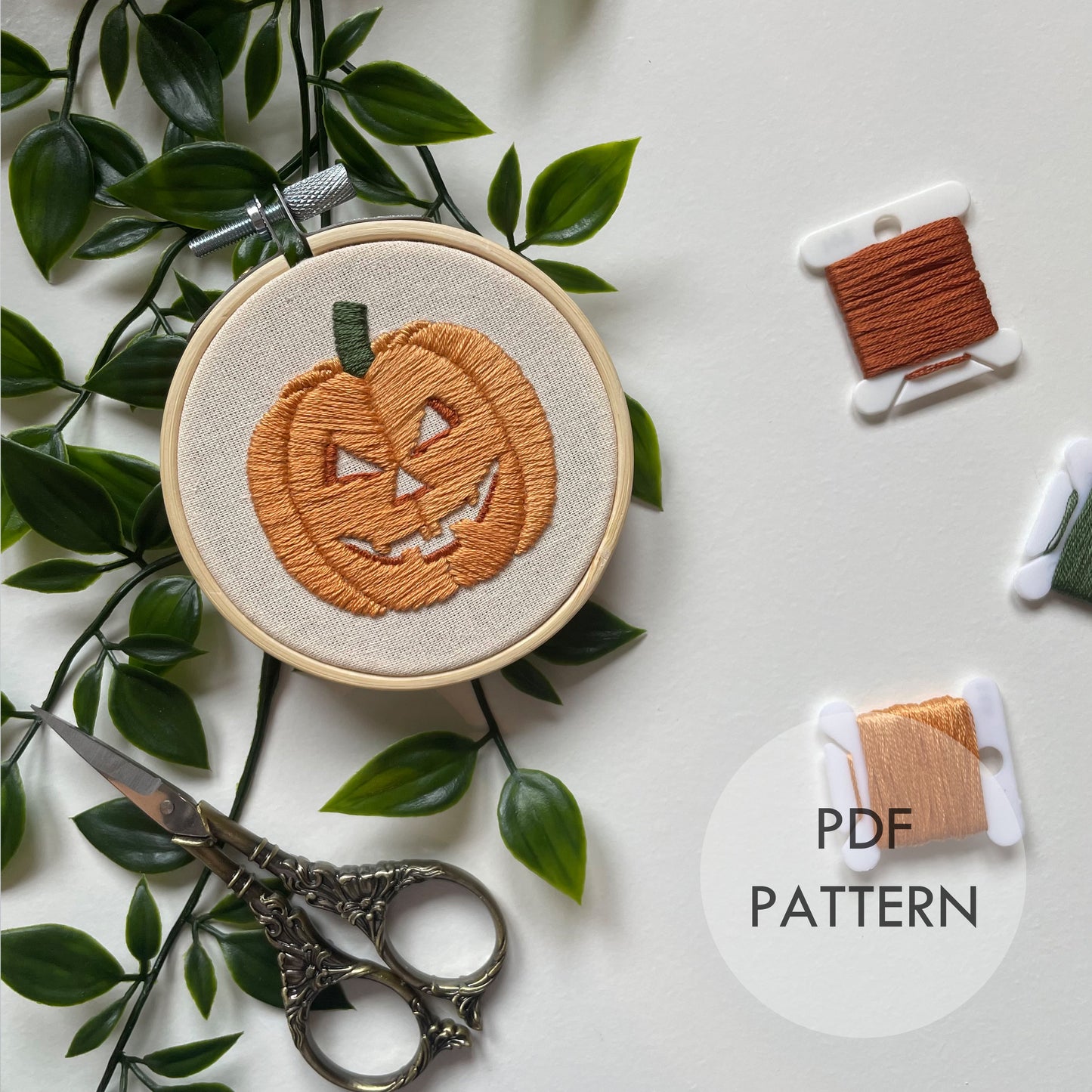 Halloween Ornaments Collection Digital Pattern