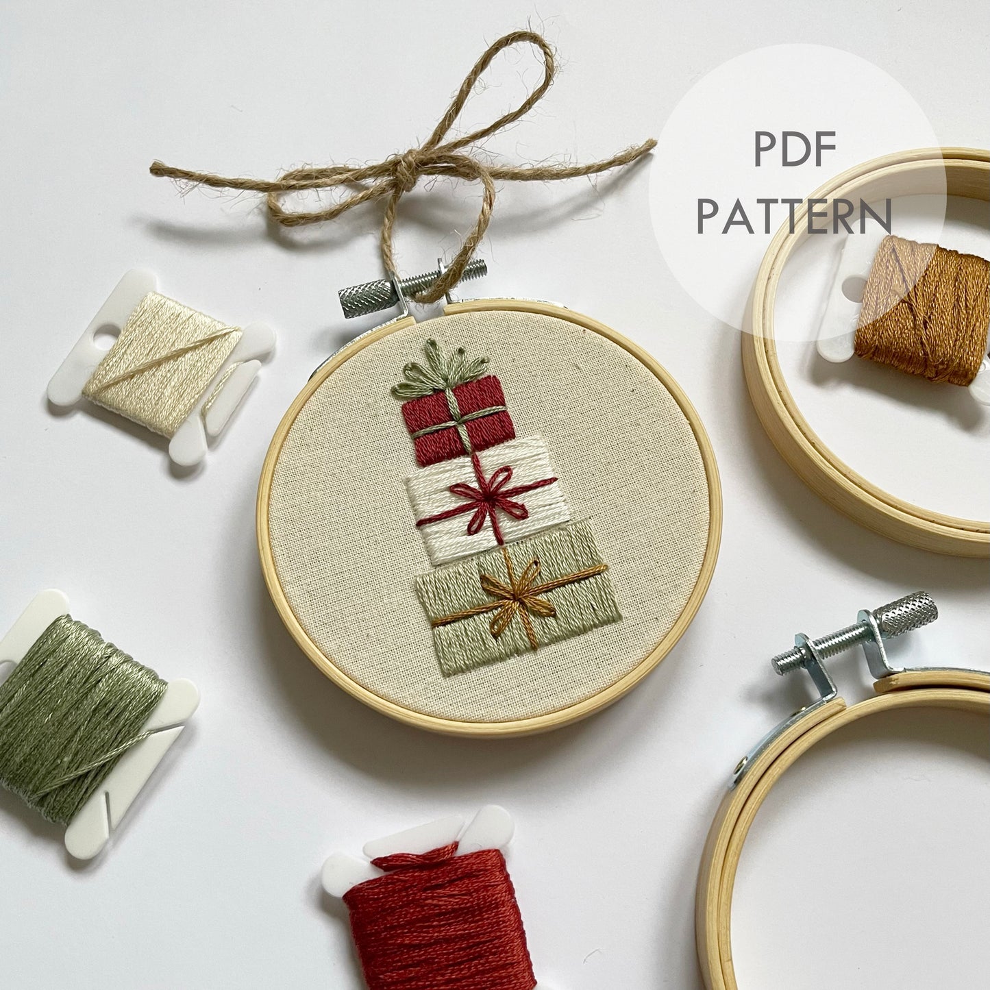 Christmas Bauble Ornaments Collection 2 Digital Pattern