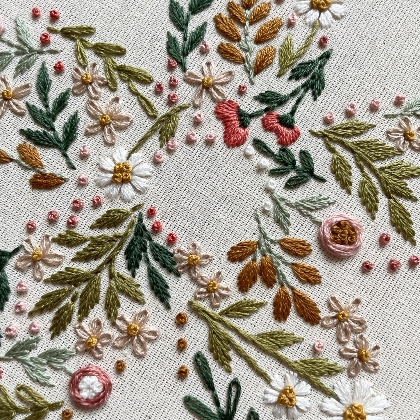 Wildflower Blossom Embroidery Kit