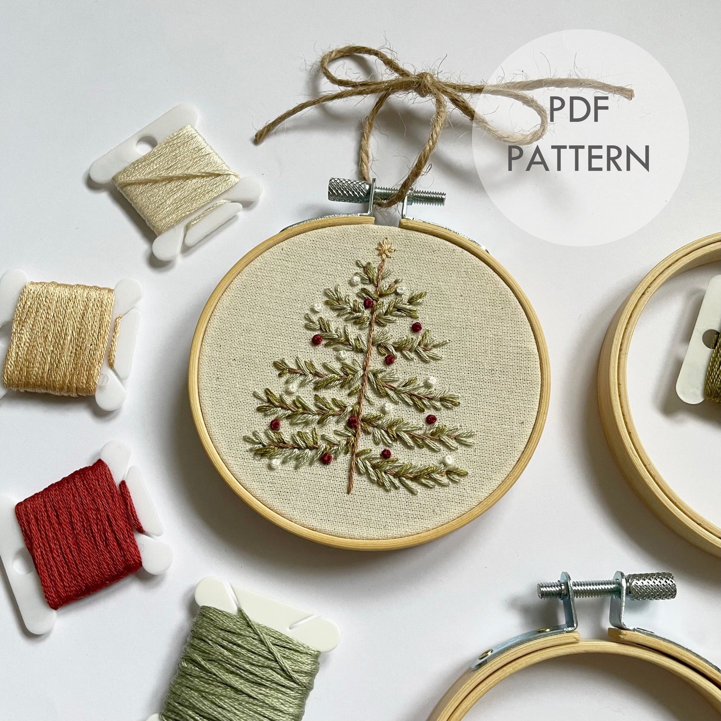 Christmas Bauble Ornaments Collection 2 Digital Pattern