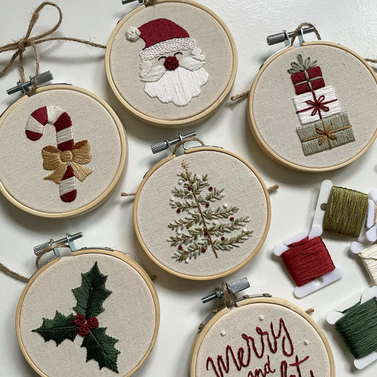 Christmas Bauble Ornaments Collection 2 Digital Pattern