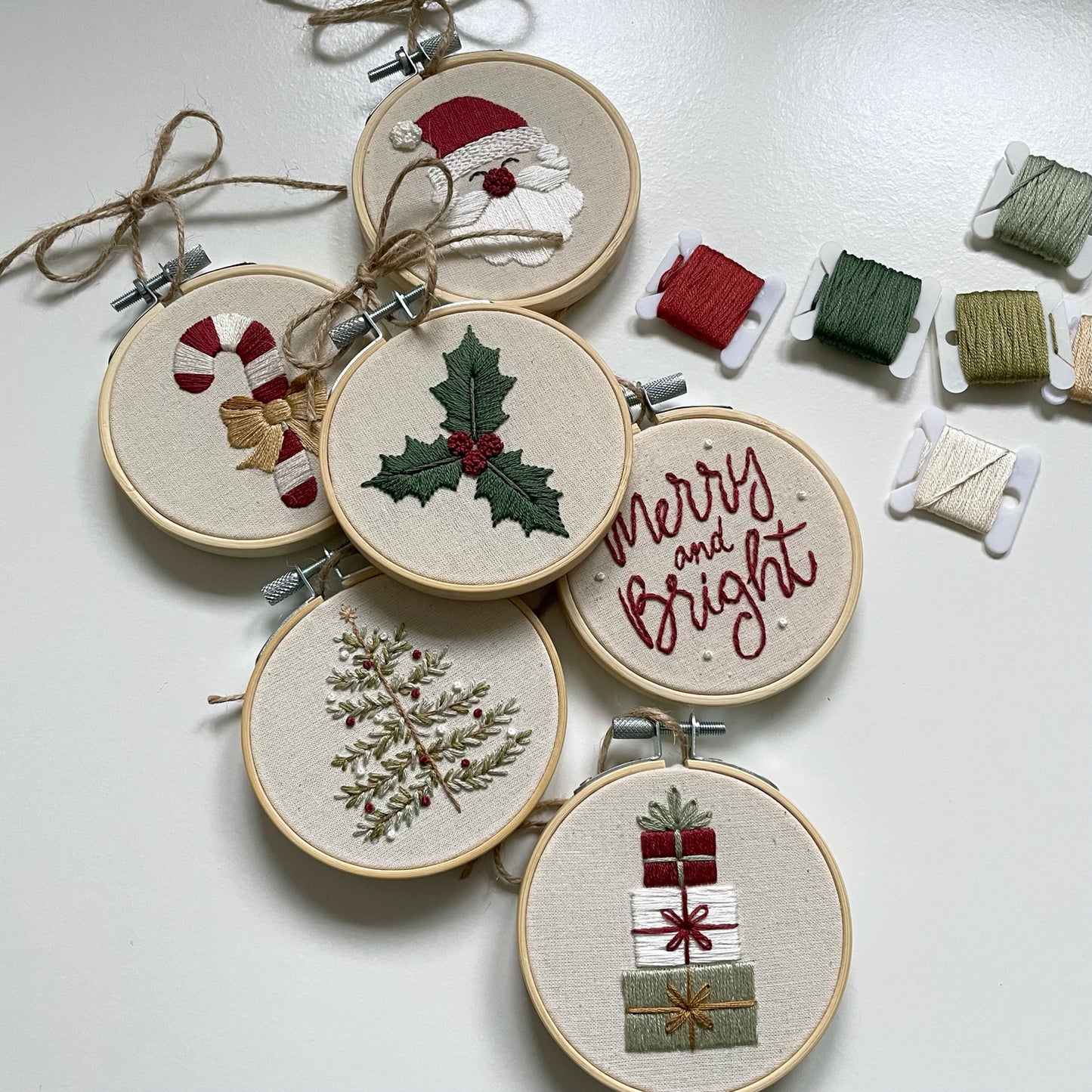 Christmas Bauble Ornaments Collection 2 Digital Pattern