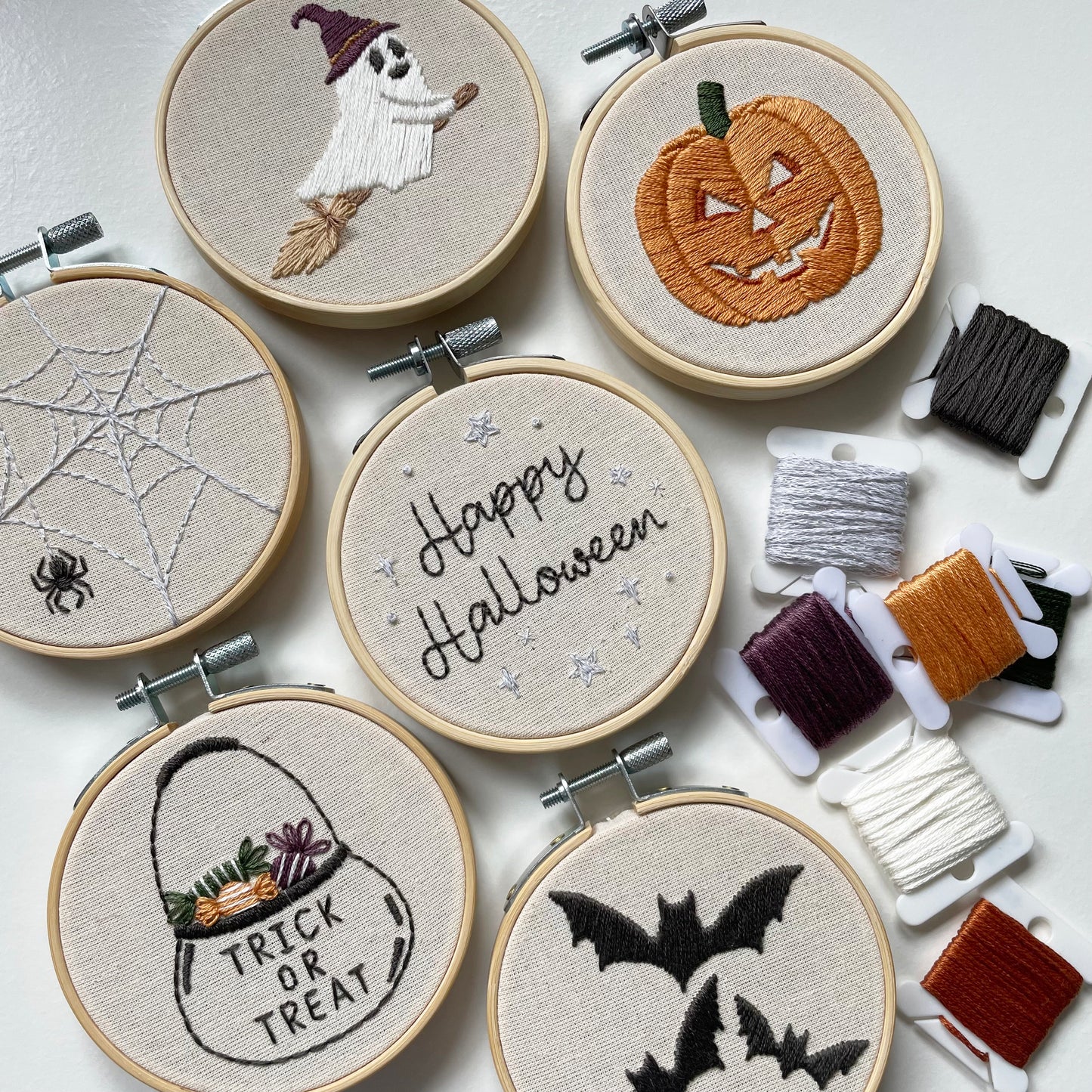 Halloween Ornaments Collection Digital Pattern