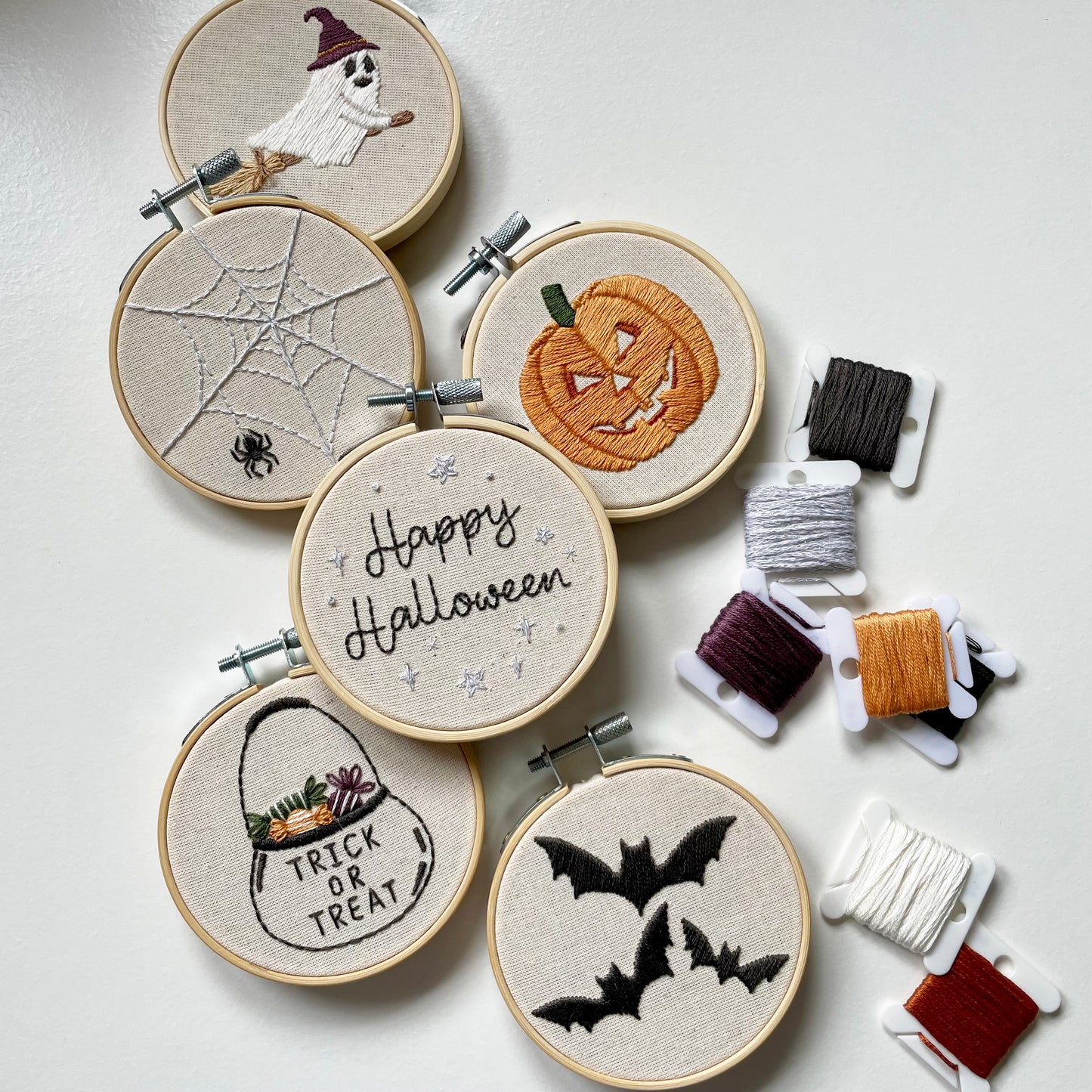 Halloween Ornaments Collection Digital Pattern