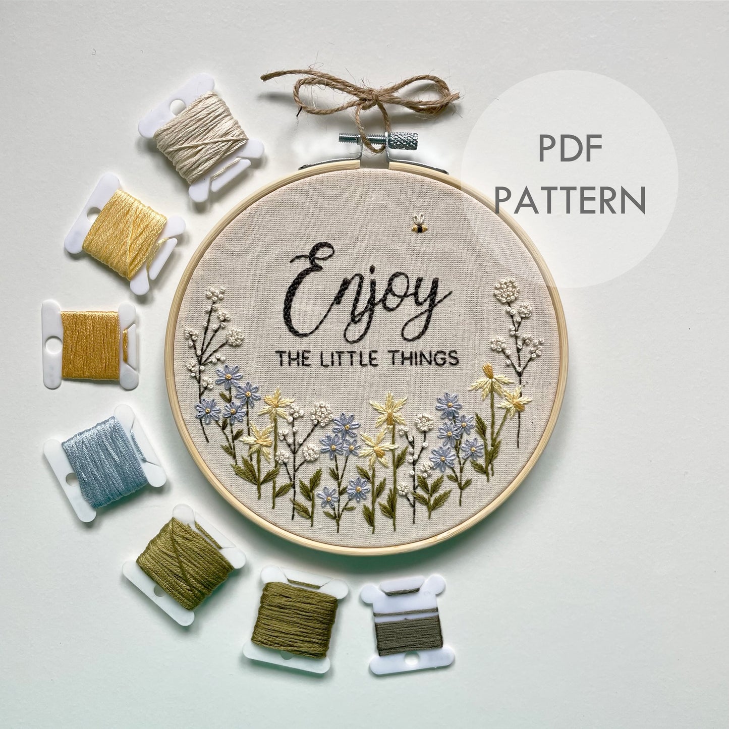 Enjoy The Little Things Digital Pattern