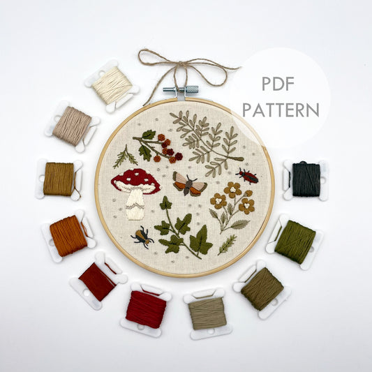 Winter Woodland Treasures Digital Pattern